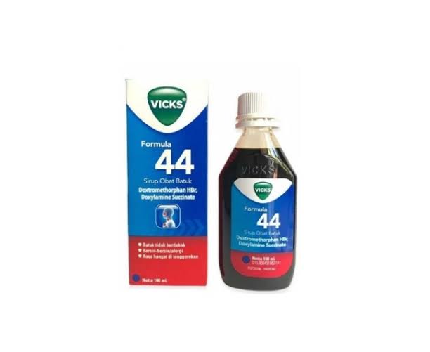 Vicks Formula 44 Sirup, Pilihan Obat Batuk Kering Terbaik untuk Anak